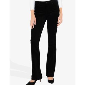 Kut from the Kloth Karen baby bootcut black corduroys size 4